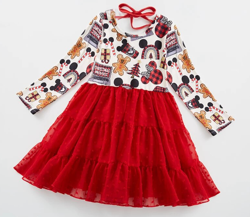 mickey mouse christmas dress Mickey and Minnie Festive Outfits Revealed for 2024 Holidays at Disneyland