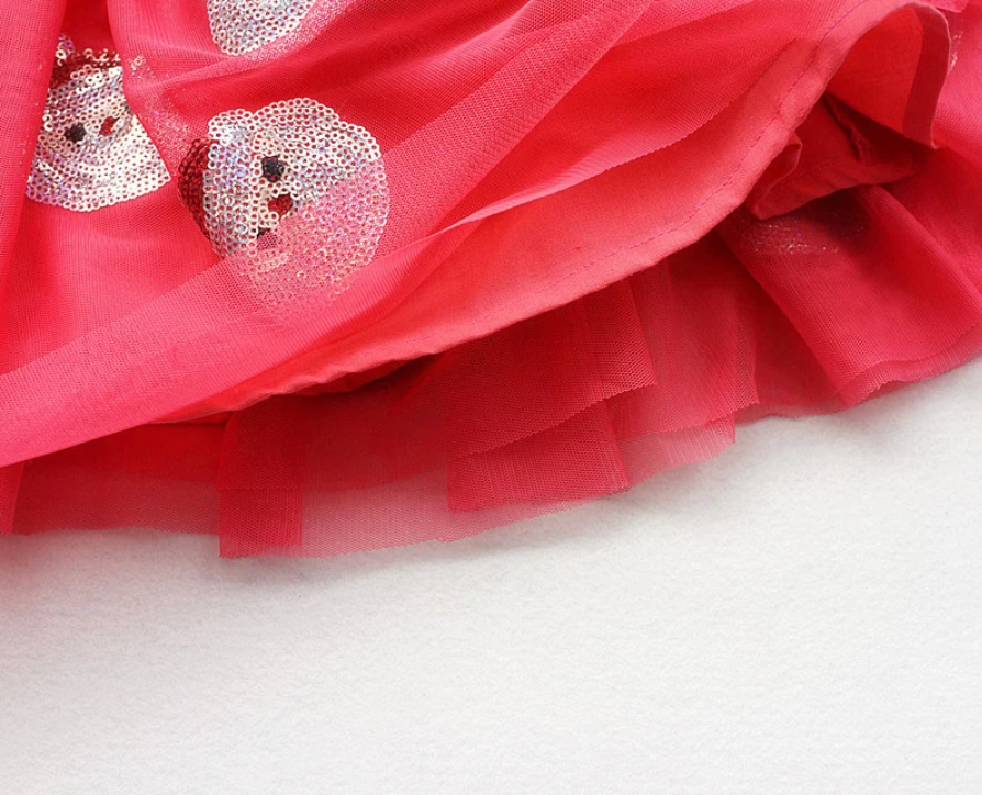 Santa Sequin Christmas Tulle Skirt